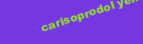 CARISOPRODOL YELLOW BAR